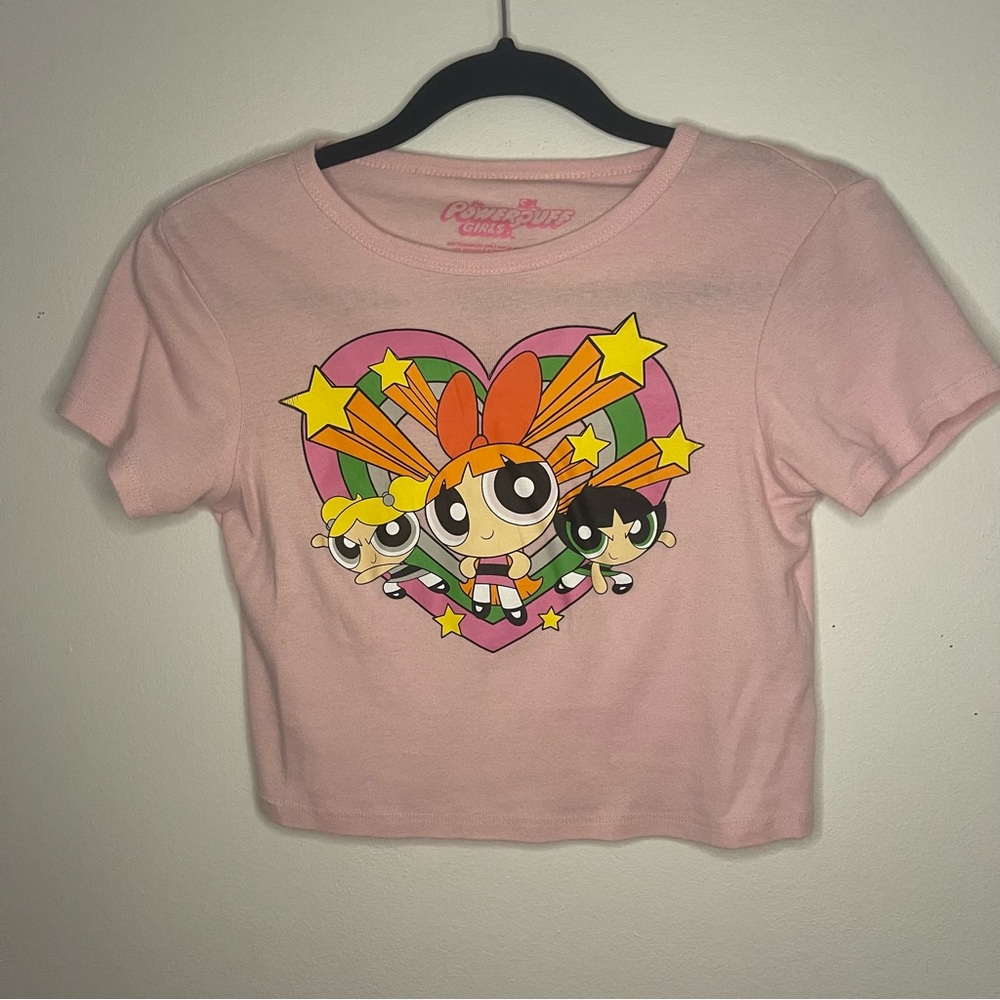 Powerpuff Girl Pink Women’s Crop Top